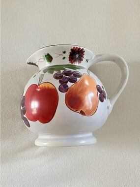 Large ceramic pitcher